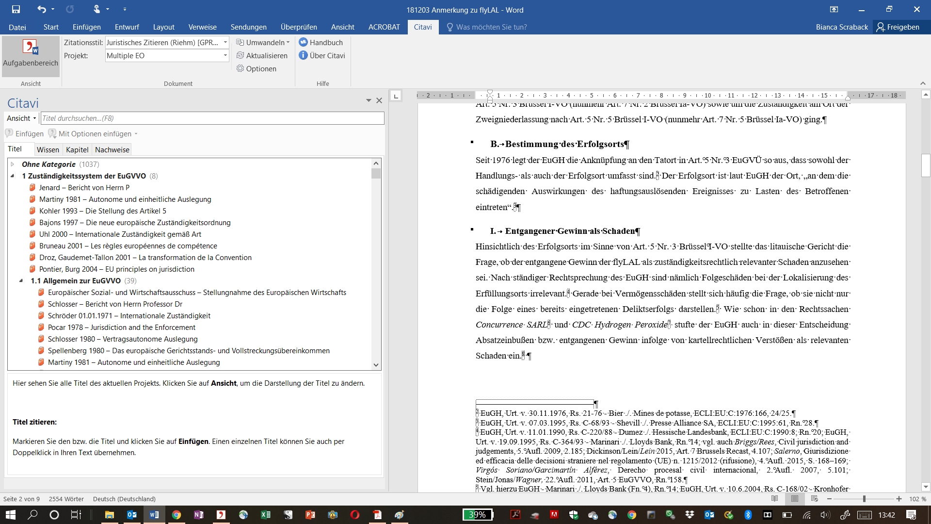Zitieren mit Citavi (Citavi Teil 4/6) – Dr. Jur.
